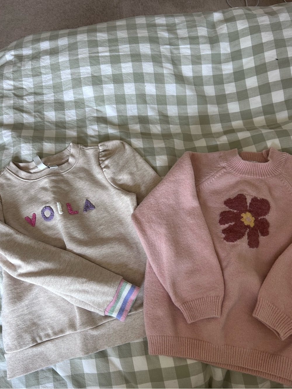 Two Girls Sweaters